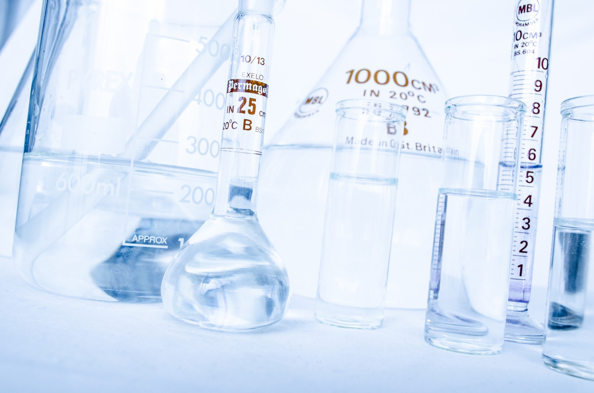laboratory flasks
